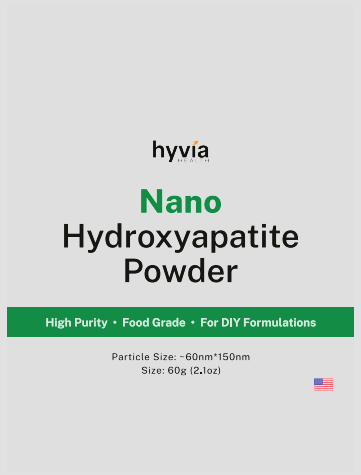 Nano Hydroxyapatite Powder – High Purity, Food Grade (60g)